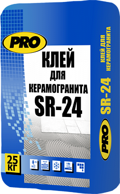 Клей для керамогранита PRO SR 24