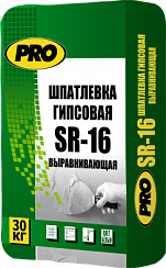 Шпаклевка гипсовая выравнивающая PRO SR 16