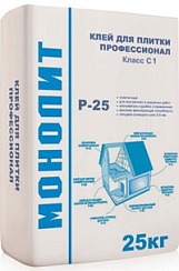 Р-25 Клей для плитки "Профессионал" (класс С1)