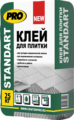 Клей плиточный PRO STANDART