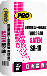 Шпаклевка гипсовая финишная PRO SR-19 Saten