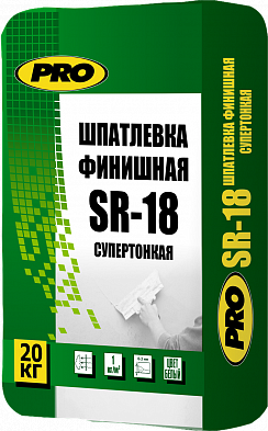 Шпатлевка финишная PRO SR-18