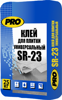 Клей для плитки универсальный PRO SR 23